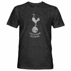 Tottenham Hotspur 1863FC Mono Badge Vintage Tri-Blend T-Shirt -  Black