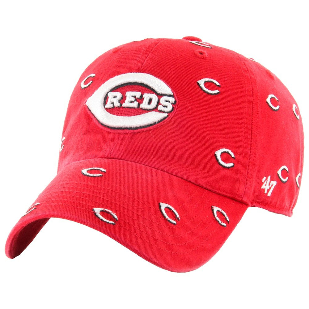 MLB Cincinnati Reds '47 Women's Confetti Clean Up Adjustable Hat
