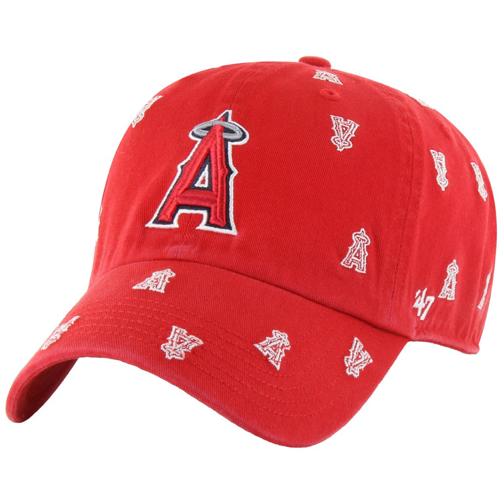 MLB Los Angeles Angels '47 Women's Confetti Clean Up Adjustable Hat