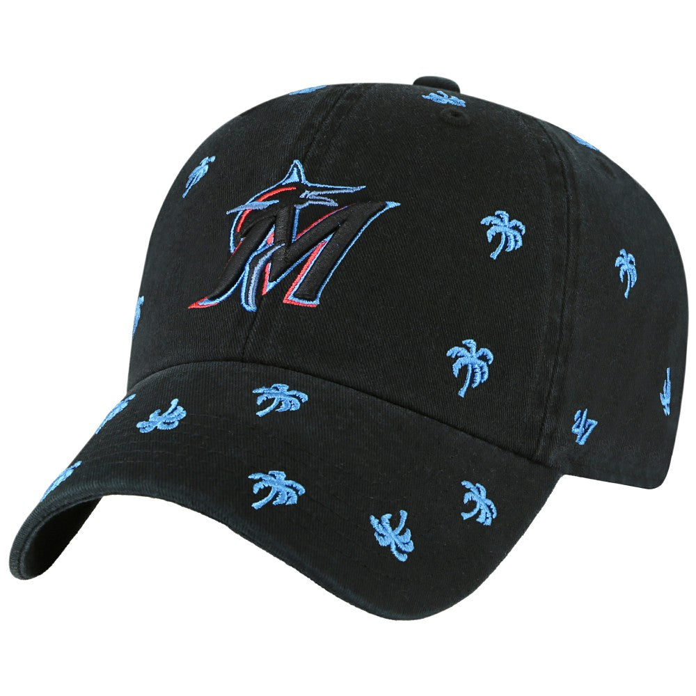 MLB Miami Marlins '47 Women's Confetti Clean Up Adjustable Hat