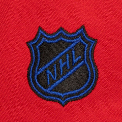 NHL Red New York Rangers Mitchell & Ness Soul Triple Up Snapback Hat