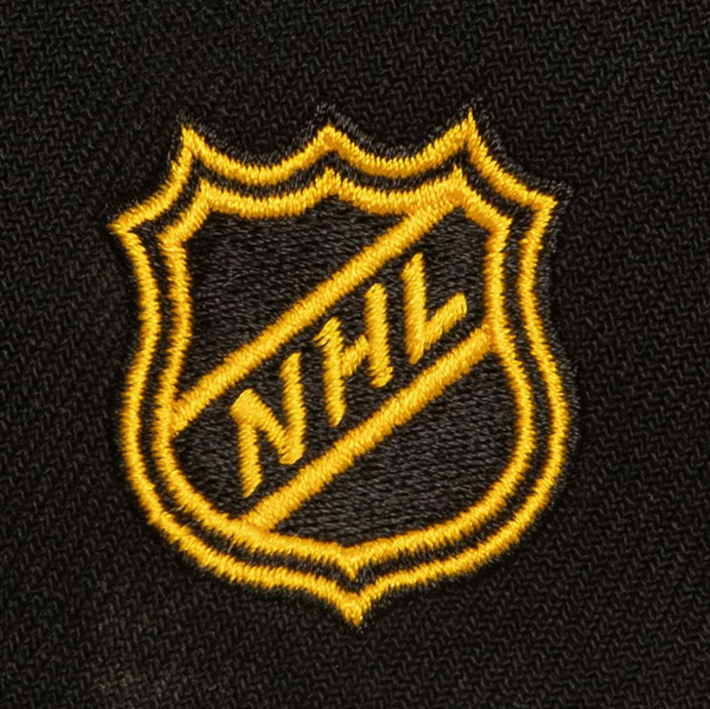 NHL Black Boston Bruins Mitchell & Ness Soul Triple Up Snapback Hat