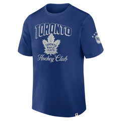NHL Blue Toronto Maple Leafs Fanatics Decades Collection Made To Last T-Shirt