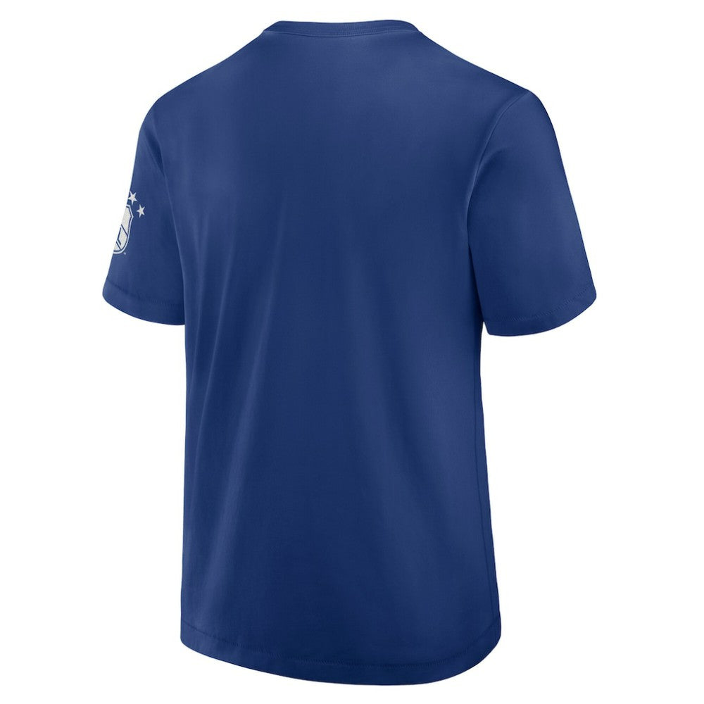 NHL Blue Edmonton Oilers Fanatics Decades Collection Made To Last T-Shirt