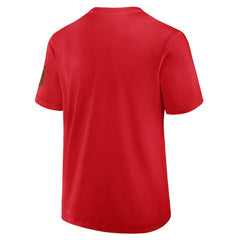 NHL Red Chicago Blackhawks Fanatics Decades Collection Made To Last T-Shirt