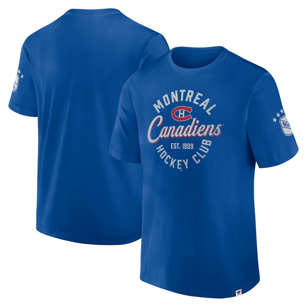 NHL Royal Montreal Canadiens Fanatics Decades Collection Made To Last T-Shirt
