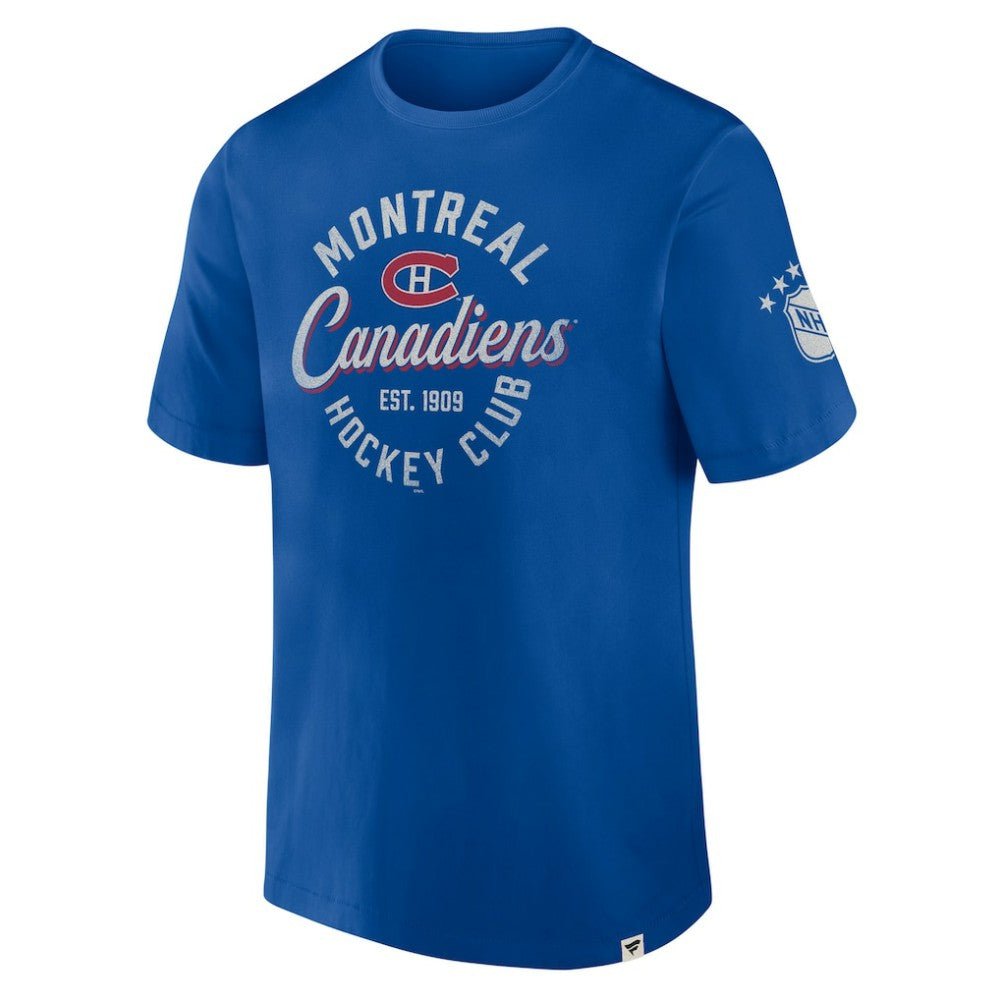 NHL Royal Montreal Canadiens Fanatics Decades Collection Made To Last T-Shirt