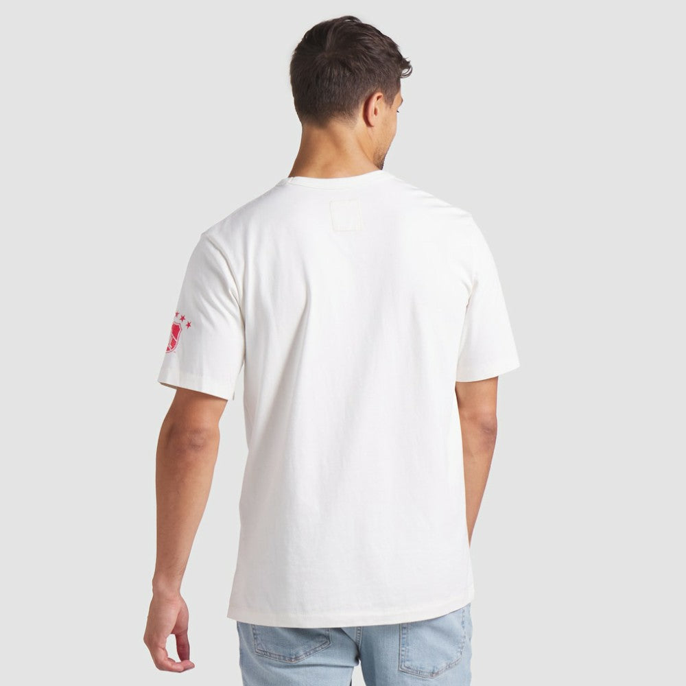 NHL White Detroit Red Wings Fanatics Decades Collection Timeless T-Shirt