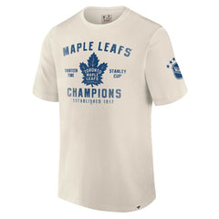NHL White Toronto Maple Leafs Fanatics Decades Collection Timeless T-Shirt
