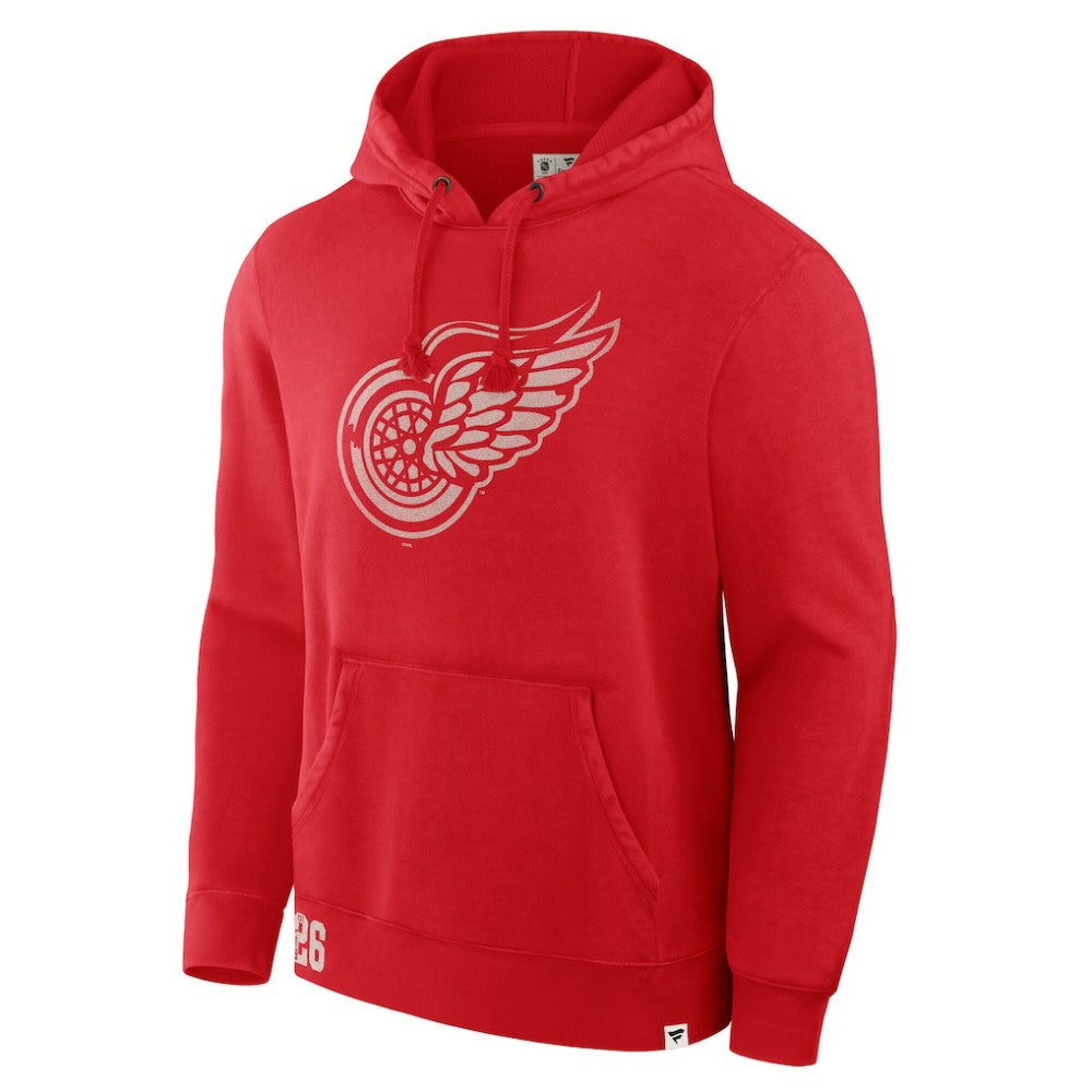 NHL Red Detroit Red Wings Fanatics Decades Collection Tradition Hoodie