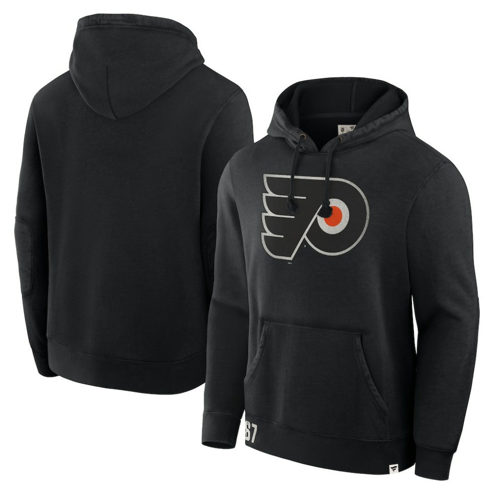 NHL Black Philadelphia Flyers Fanatics Decades Collection Tradition Hoodie