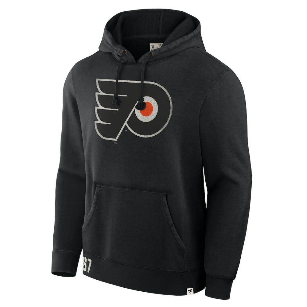 NHL Black Philadelphia Flyers Fanatics Decades Collection Tradition Hoodie