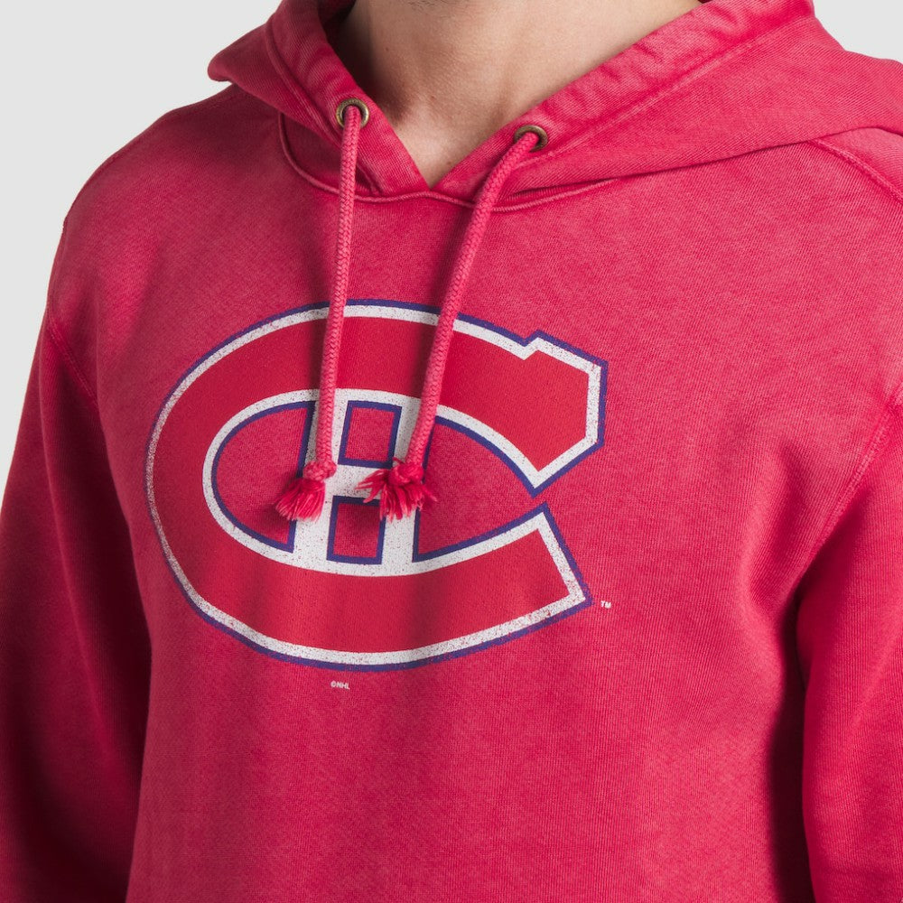 NHL Red Montreal Canadiens Fanatics Decades Collection Tradition Hoodie
