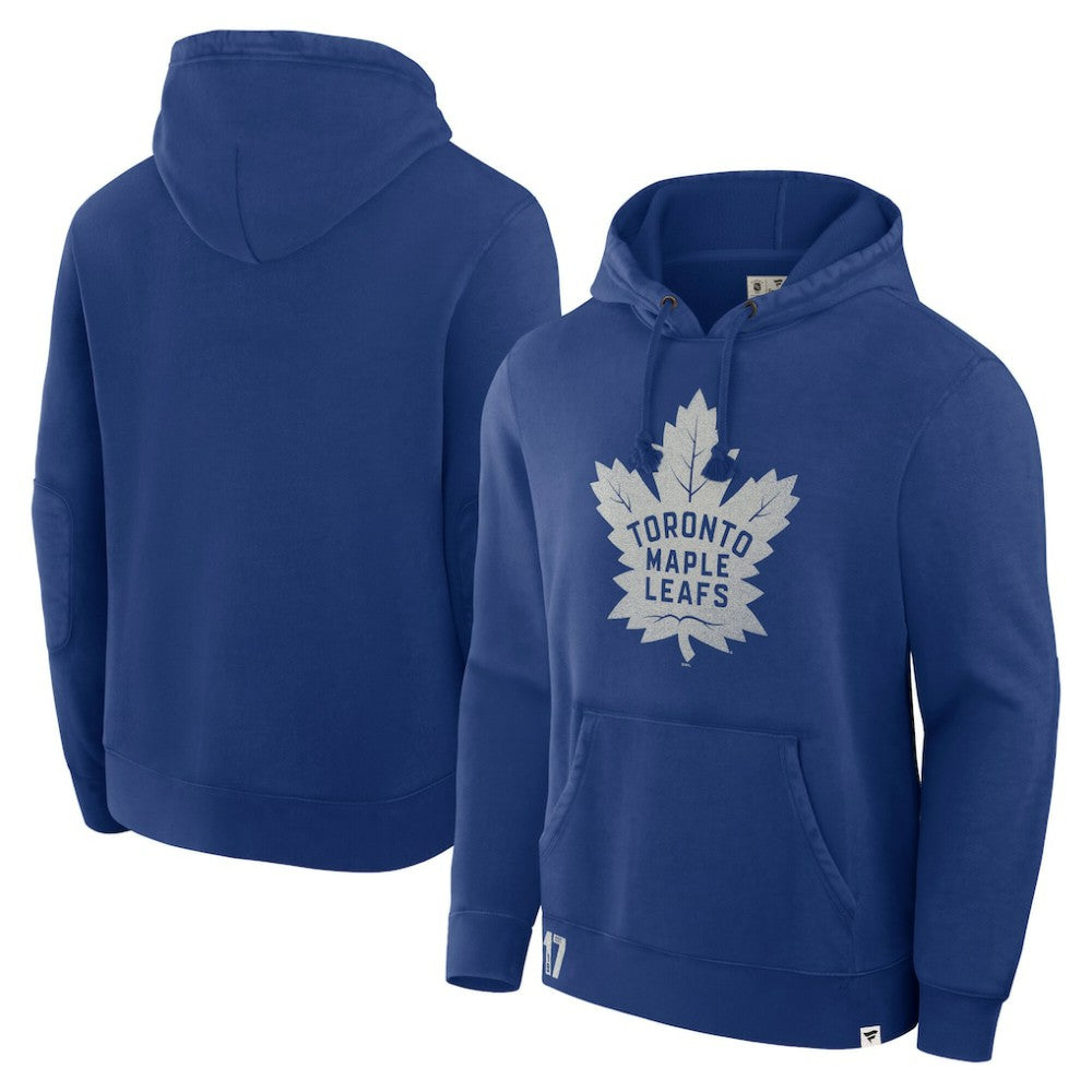 NHL Blue Toronto Maple Leafs Fanatics Decades Collection Tradition Hoodie