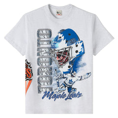 NHL Heather Gray Toronto Maple Leafs OVO x NHL Retro T-Shirt