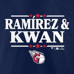 MLB Jose Ramirez & Steven Kwan Cleveland Guardians Election Player T-Shirt