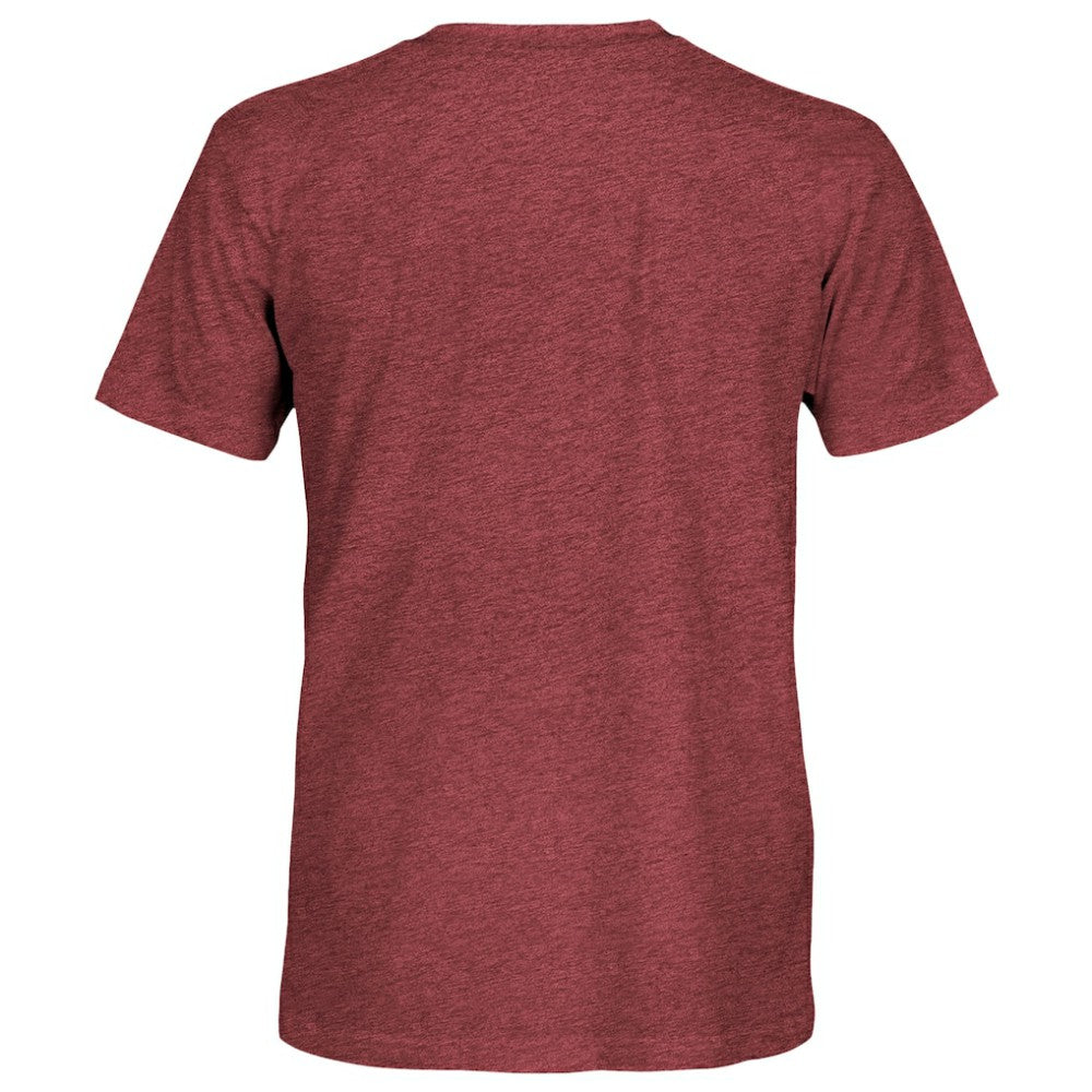 Manchester City 1863FC Mono Badge Retro Tri-Blend T-Shirt -  Maroon