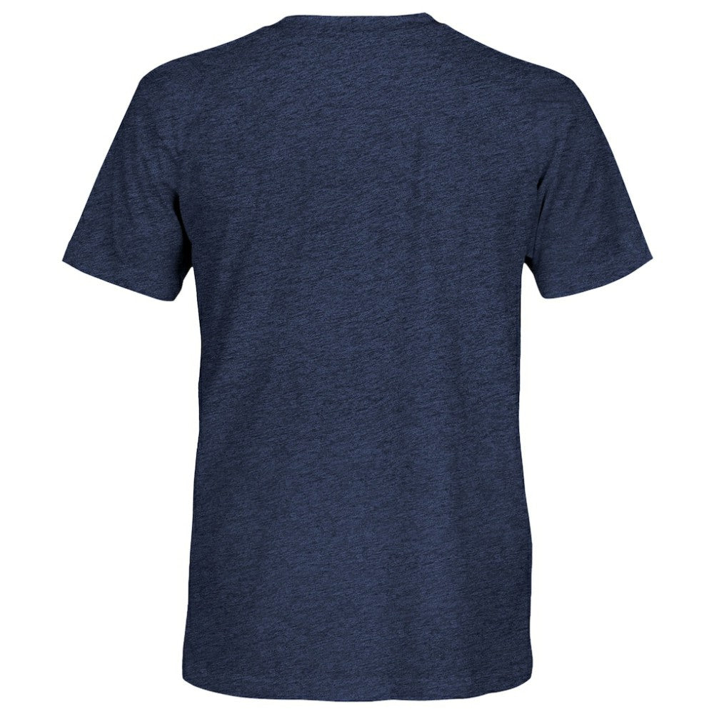 Manchester City 1863FC Color Badge Retro Tri-Blend T-Shirt -  Navy