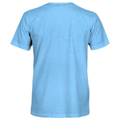 Manchester City 1863FC Mono Badge Lock-Up Retro Tri-Blend T-Shirt -  Sky Blue