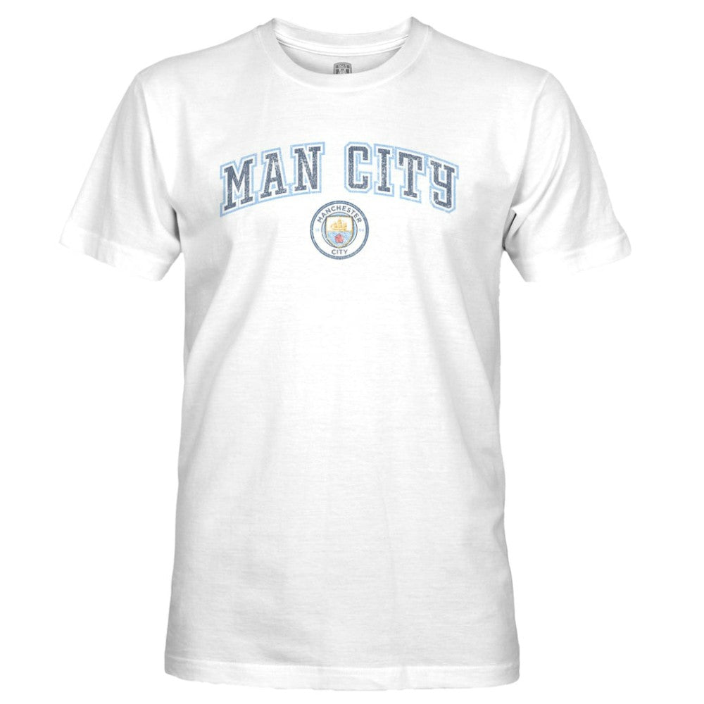 Manchester City 1863FC Athletic Wordmark T-Shirt -  White