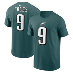Nick Foles  Retired Player Name & Number T-Shirt - Philadelphia Eagles