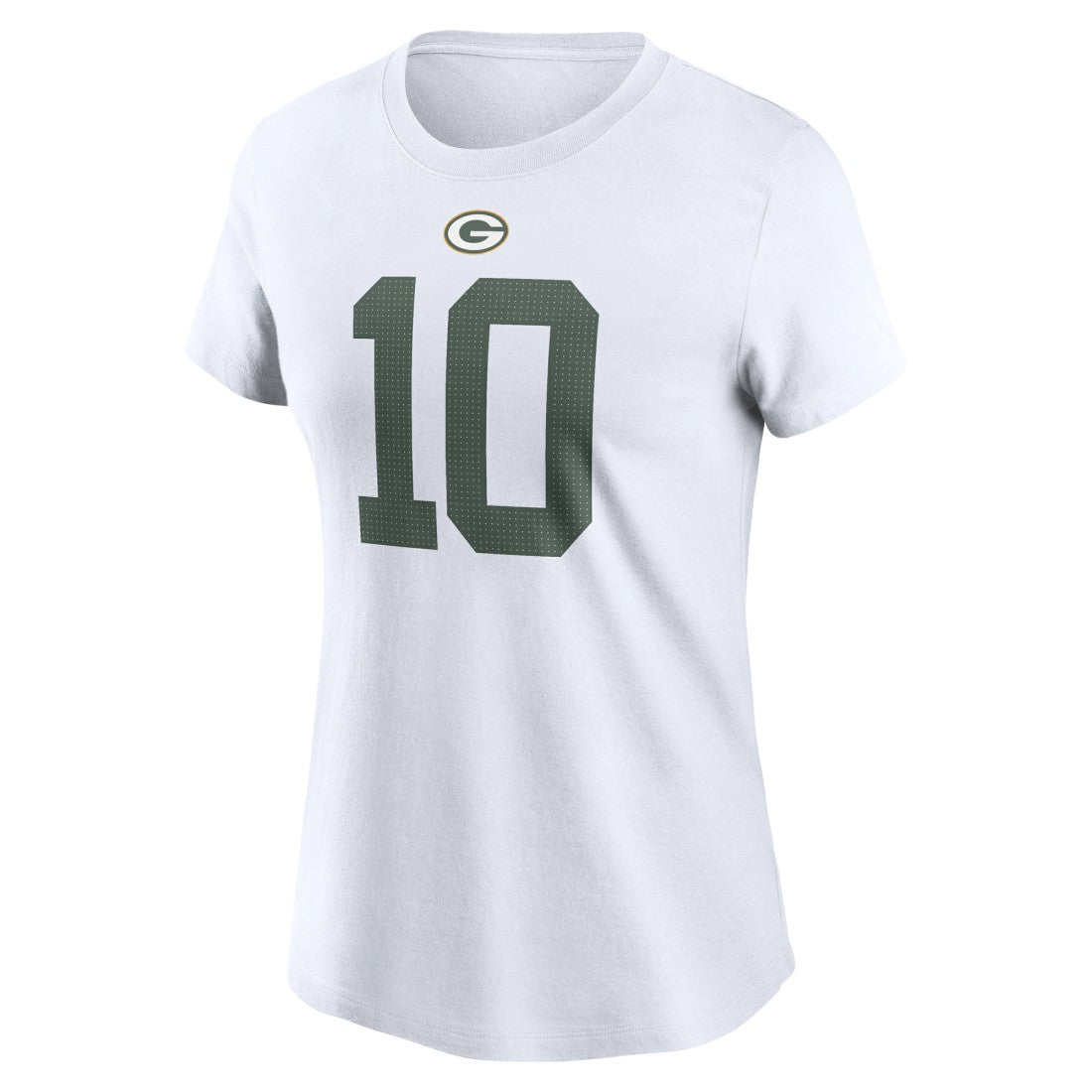 Jordan Love  Women's Player Name & Number T-Shirt - Green Bay Packers