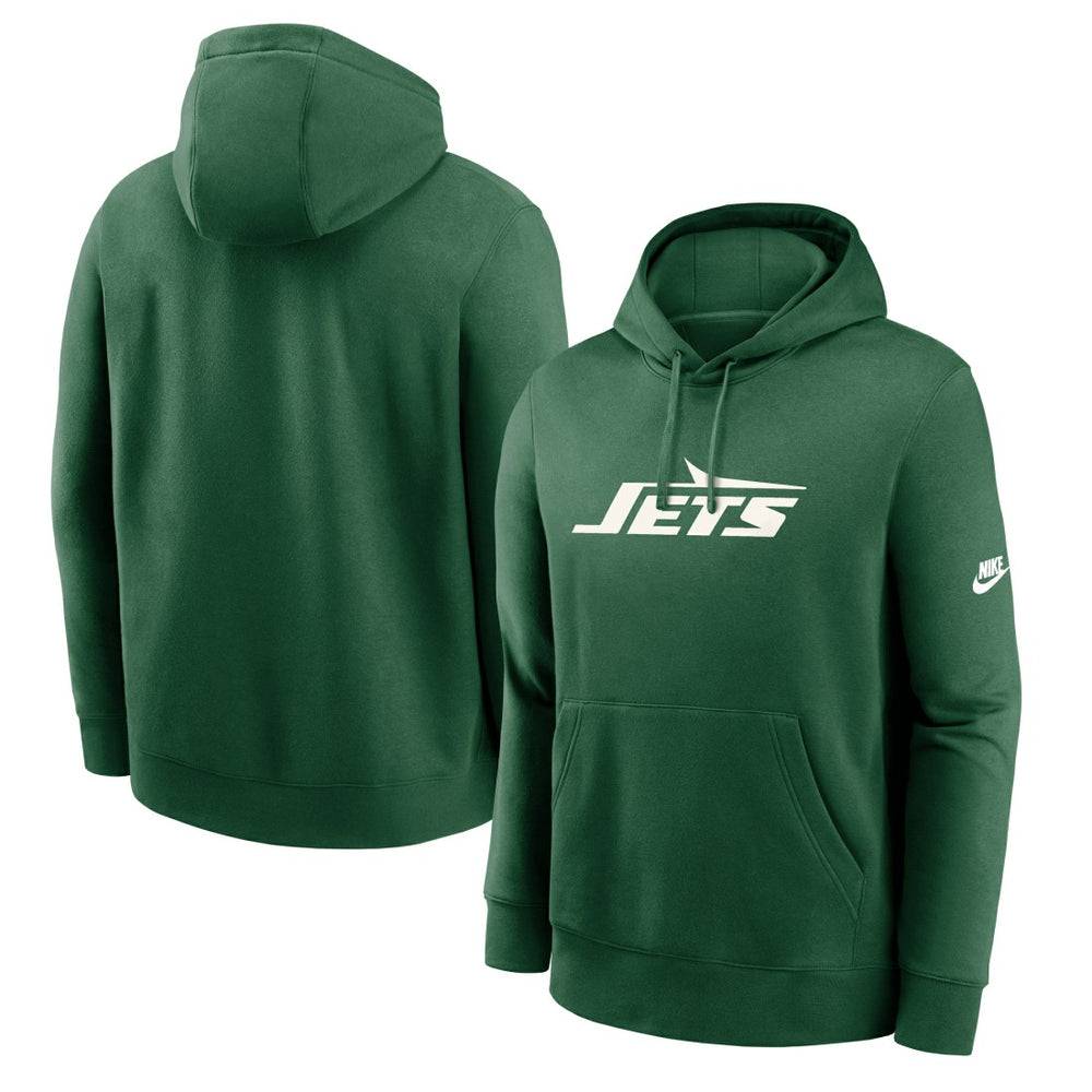 Rewind Club Logo Pullover Hoodie - New York Jets