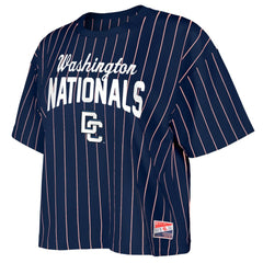 MLB Washington Nationals New Era Women's 2025 City Connect Pinstripe T-Shirt