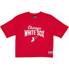 MLB Chicago White Sox New Era Women's 2025 City Connect Pinstripe T-Shirt