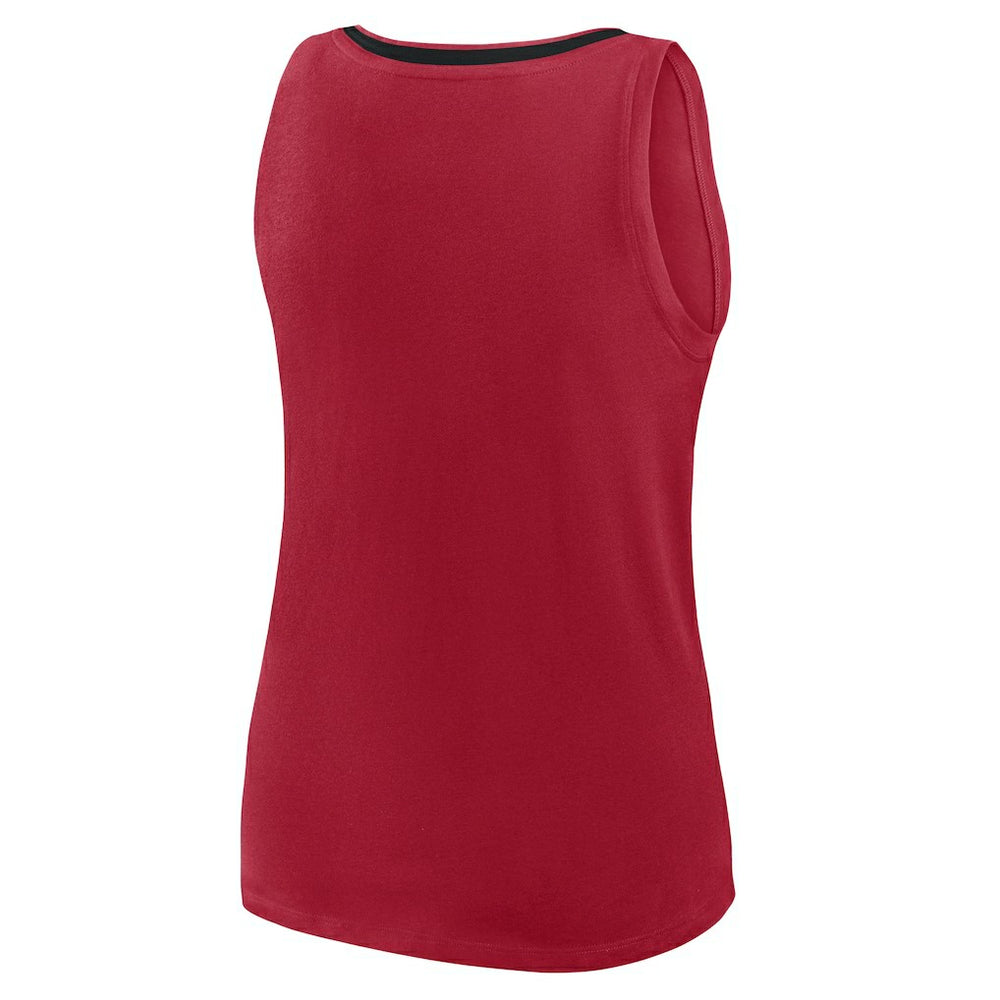 Logo Athletic Women's Plus Size Stellar Win V-Neck Tank Top - San Francisco 49ers
