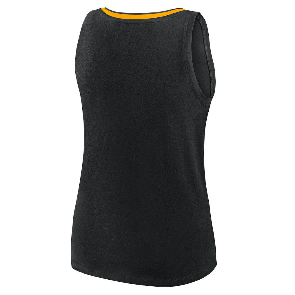 Logo Athletic Women's Plus Size Stellar Win V-Neck Tank Top - Pittsburgh Steelers