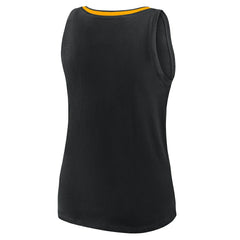 Logo Athletic Women's Plus Size Stellar Win V-Neck Tank Top - Pittsburgh Steelers