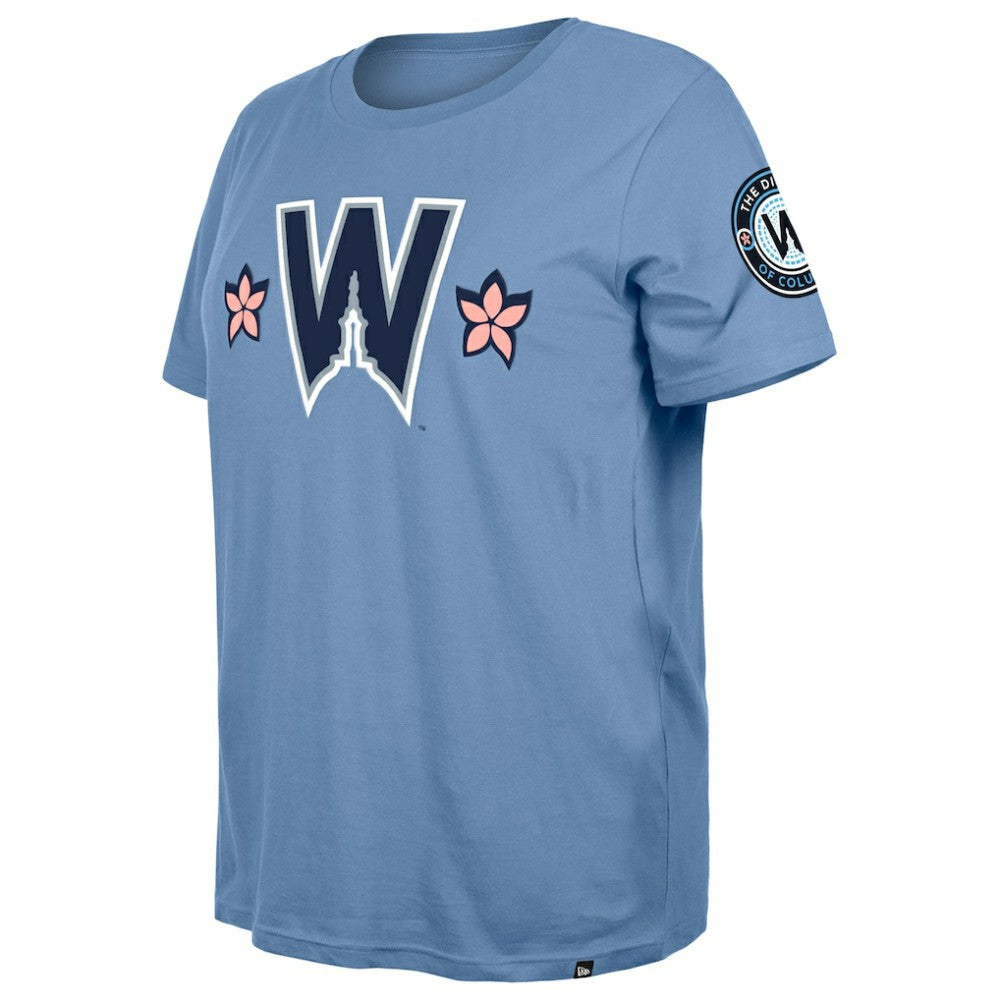 MLB Washington Nationals New Era Women's 2025 City Connect Plus Size T-Shirt
