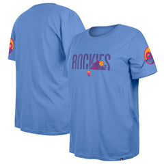 MLB Colorado Rockies New Era Women's 2025 City Connect Plus Size T-Shirt