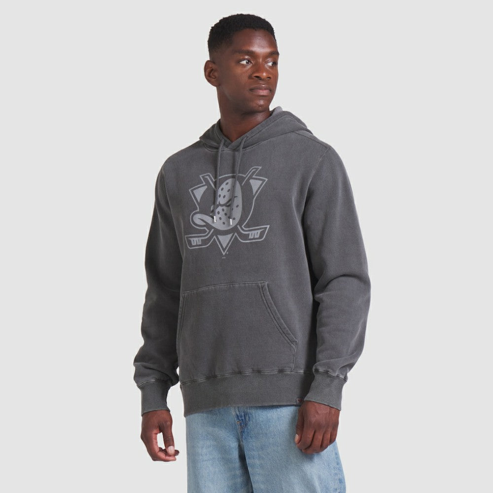 NHL Black Anaheim Ducks Fanatics Made in Canada Pullover Hoodie