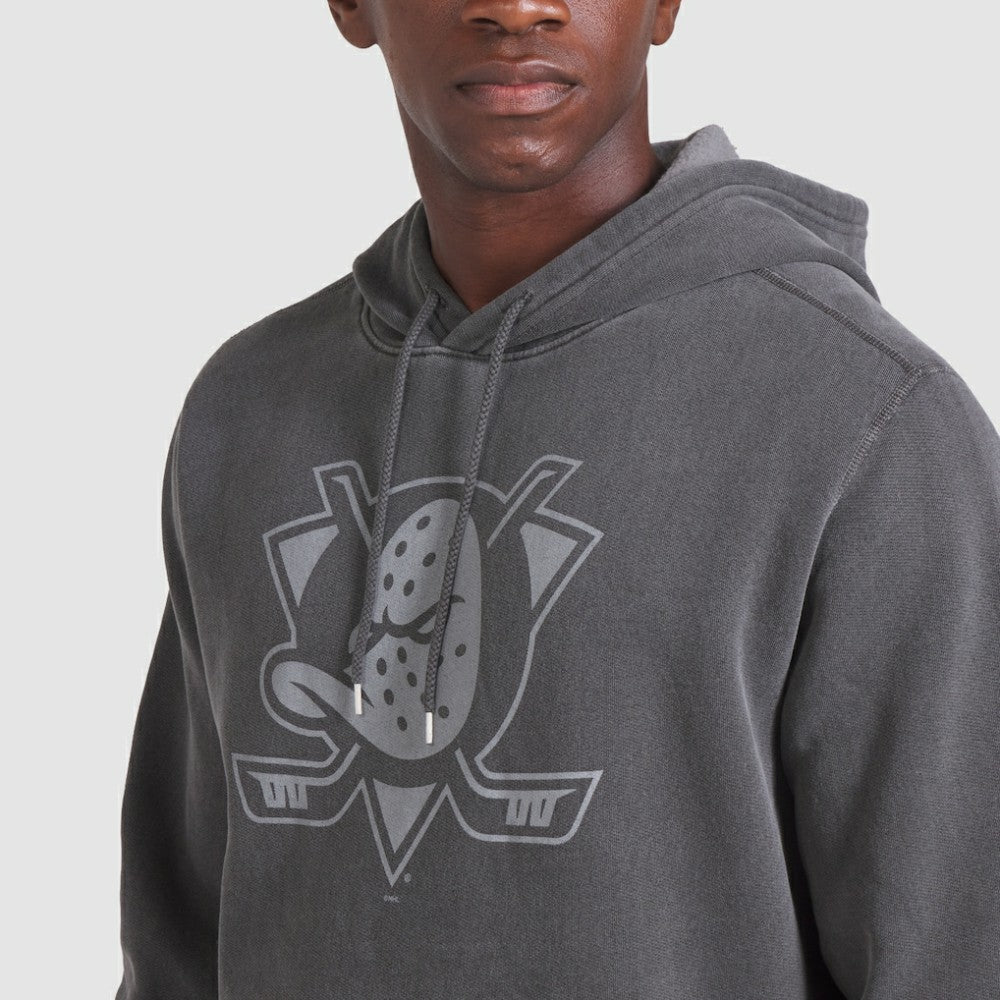 NHL Black Anaheim Ducks Fanatics Made in Canada Pullover Hoodie