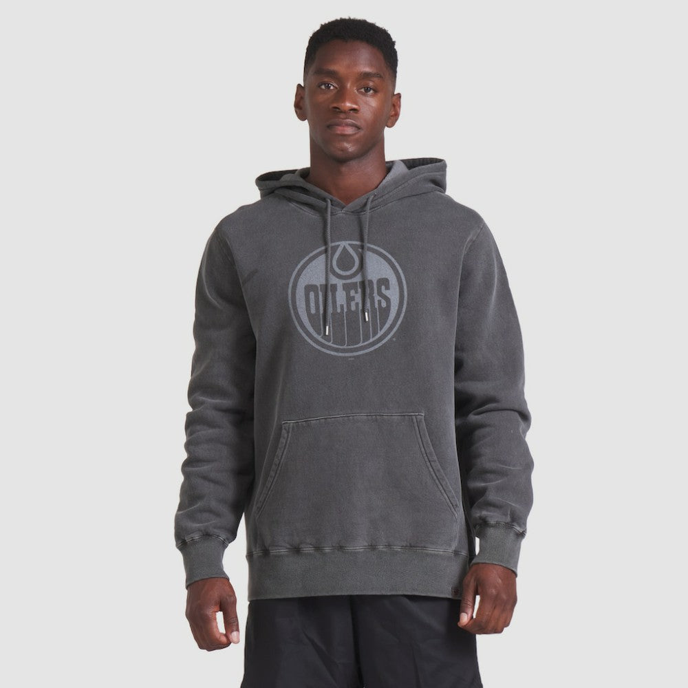 NHL Black Edmonton Oilers Fanatics Made in Canada Pullover Hoodie