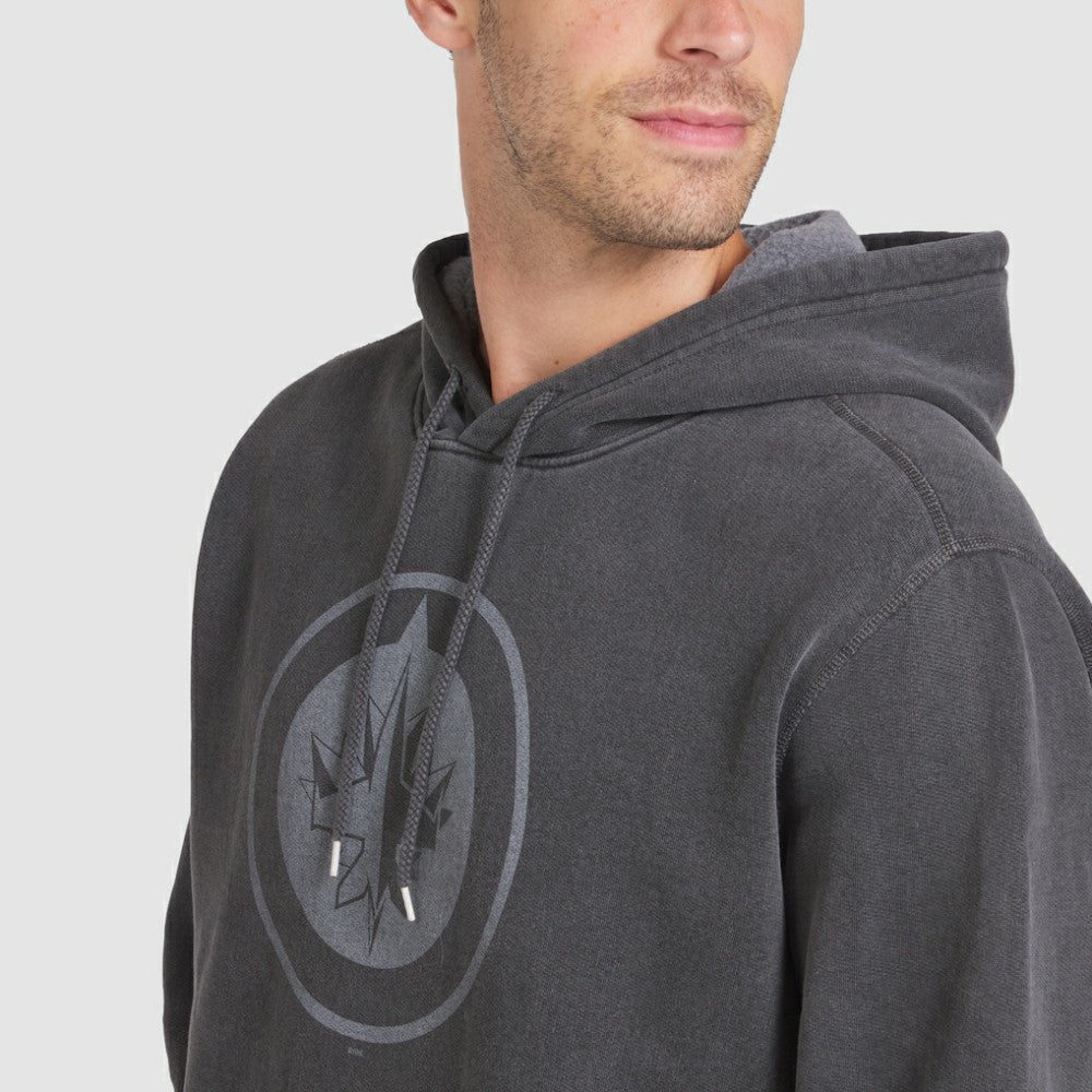 NHL Black Winnipeg Jets Fanatics Made in Canada Pullover Hoodie