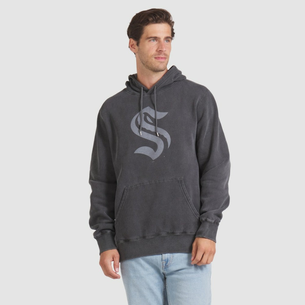 NHL Black Seattle Kraken Fanatics Made in Canada Pullover Hoodie