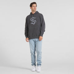 NHL Black Seattle Kraken Fanatics Made in Canada Pullover Hoodie
