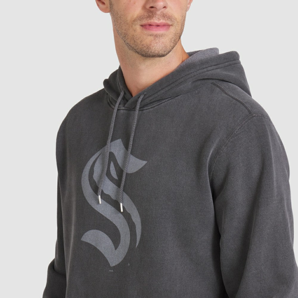 NHL Black Seattle Kraken Fanatics Made in Canada Pullover Hoodie