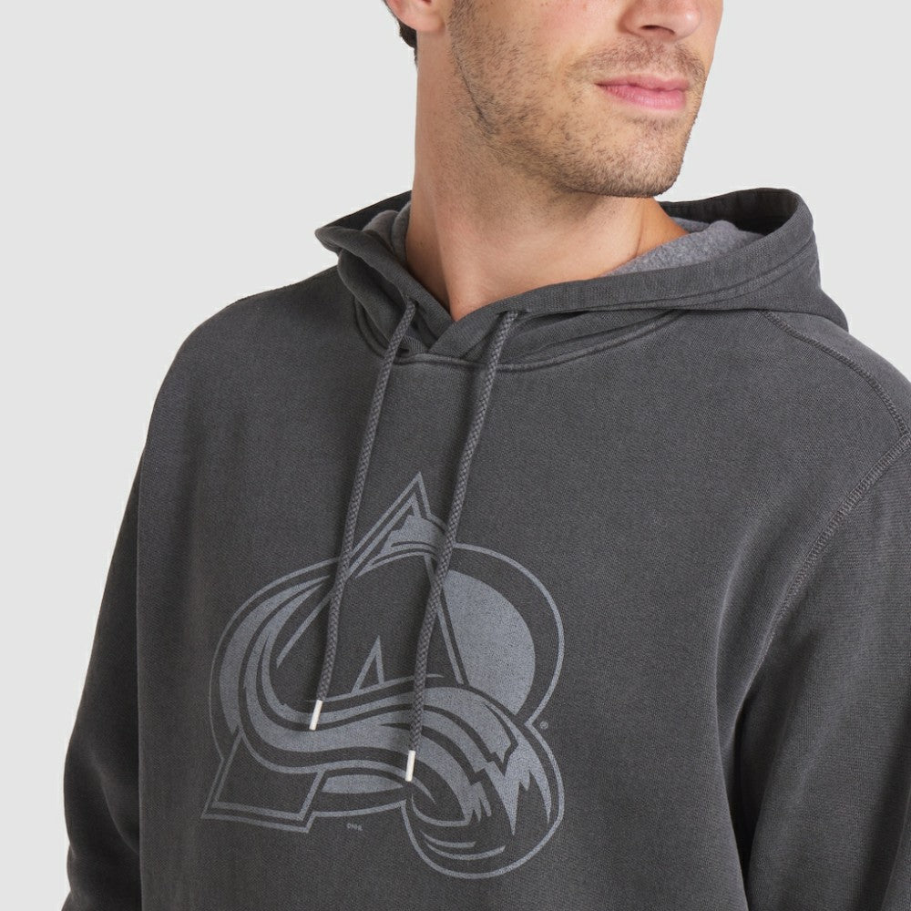 NHL Black Colorado Avalanche Fanatics Made in Canada Pullover Hoodie