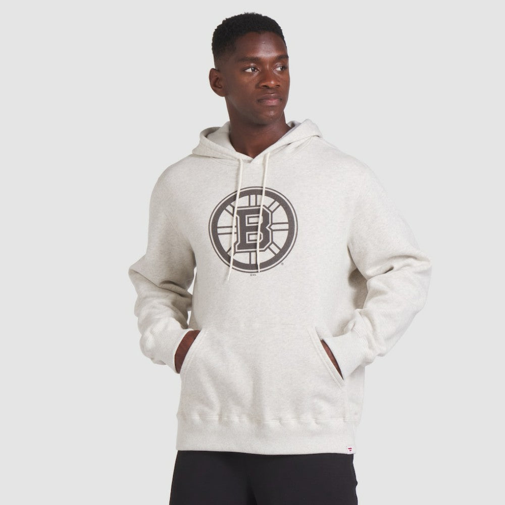 NHL Cream Boston Bruins Fanatics Made in Canada Pullover Hoodie
