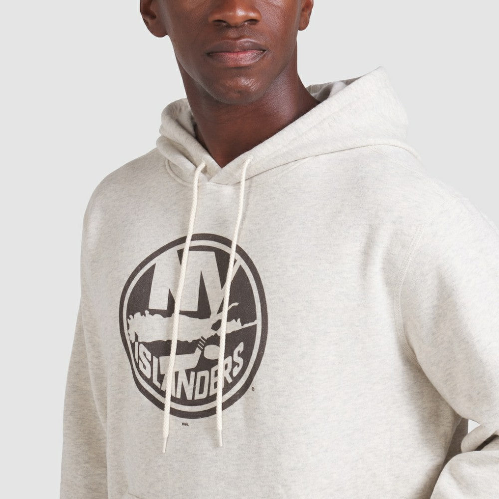NHL Cream New York Islanders Fanatics Made in Canada Pullover Hoodie