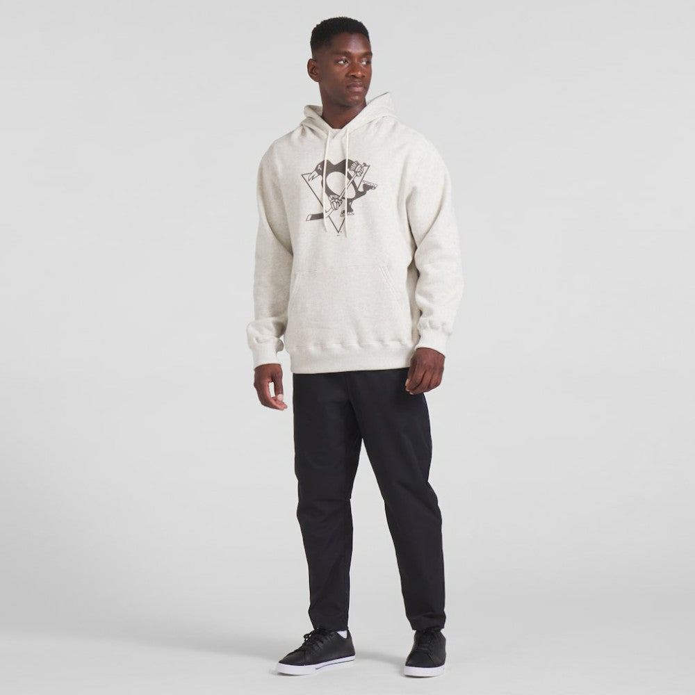 NHL Cream Pittsburgh Penguins Fanatics Made in Canada Pullover Hoodie