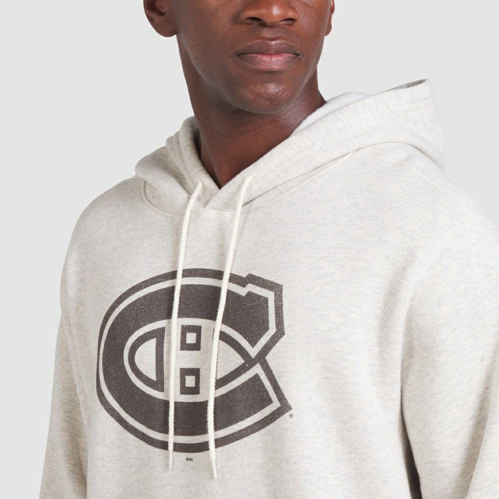 NHL Cream Montreal Canadiens Fanatics Made in Canada Pullover Hoodie