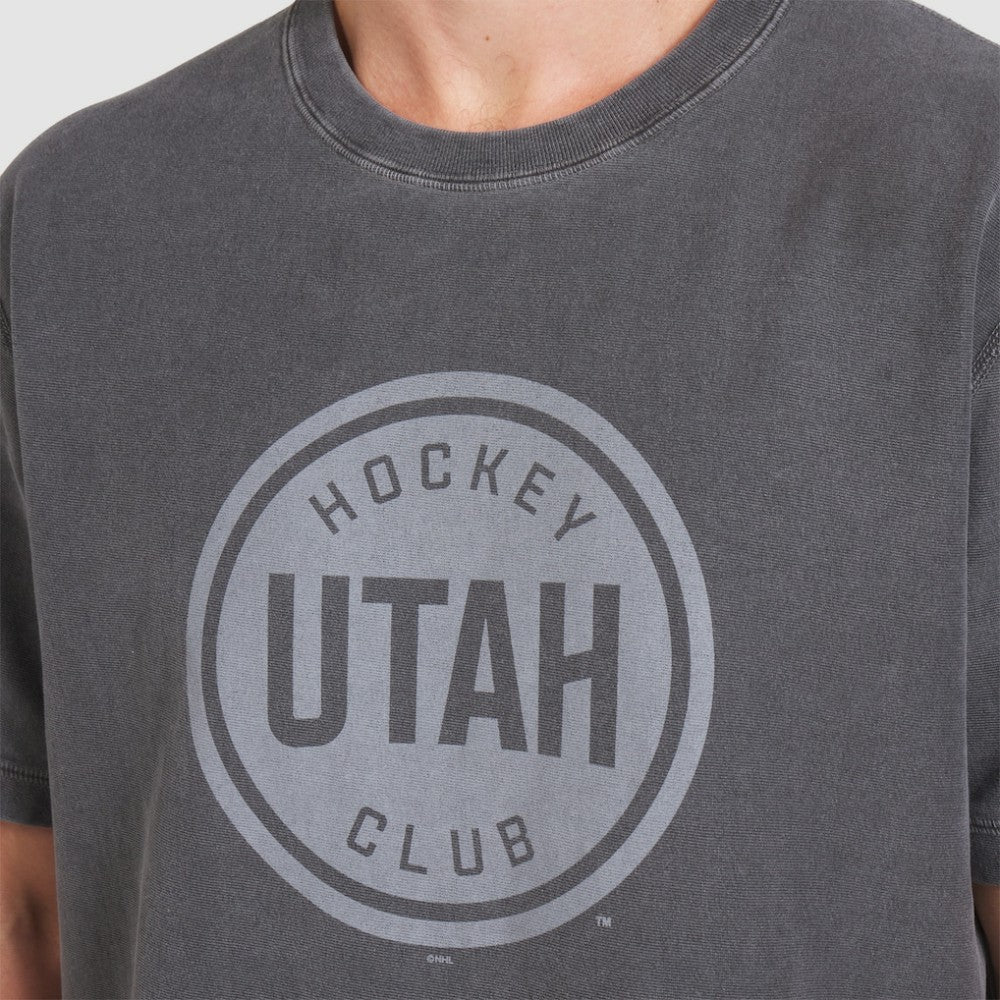 NHL Black Utah Mammoth Fanatics Redwoods Dark T-Shirt
