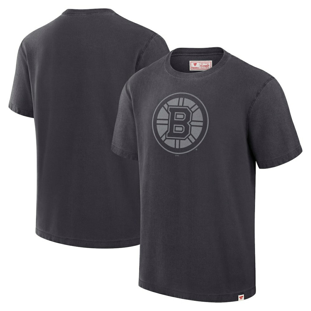 NHL Black Boston Bruins Fanatics Made in Canada T-Shirt