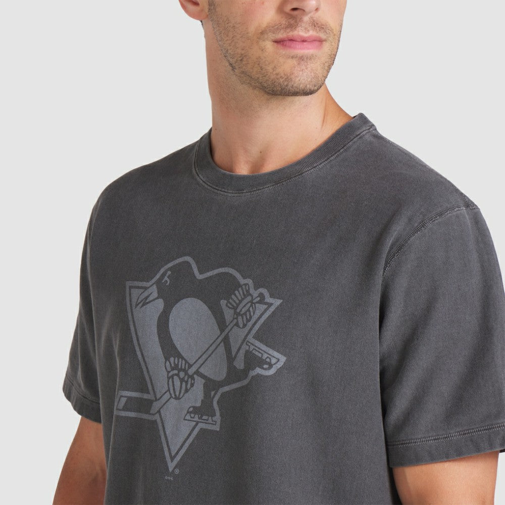 NHL Black Pittsburgh Penguins Fanatics Made in Canada T-Shirt