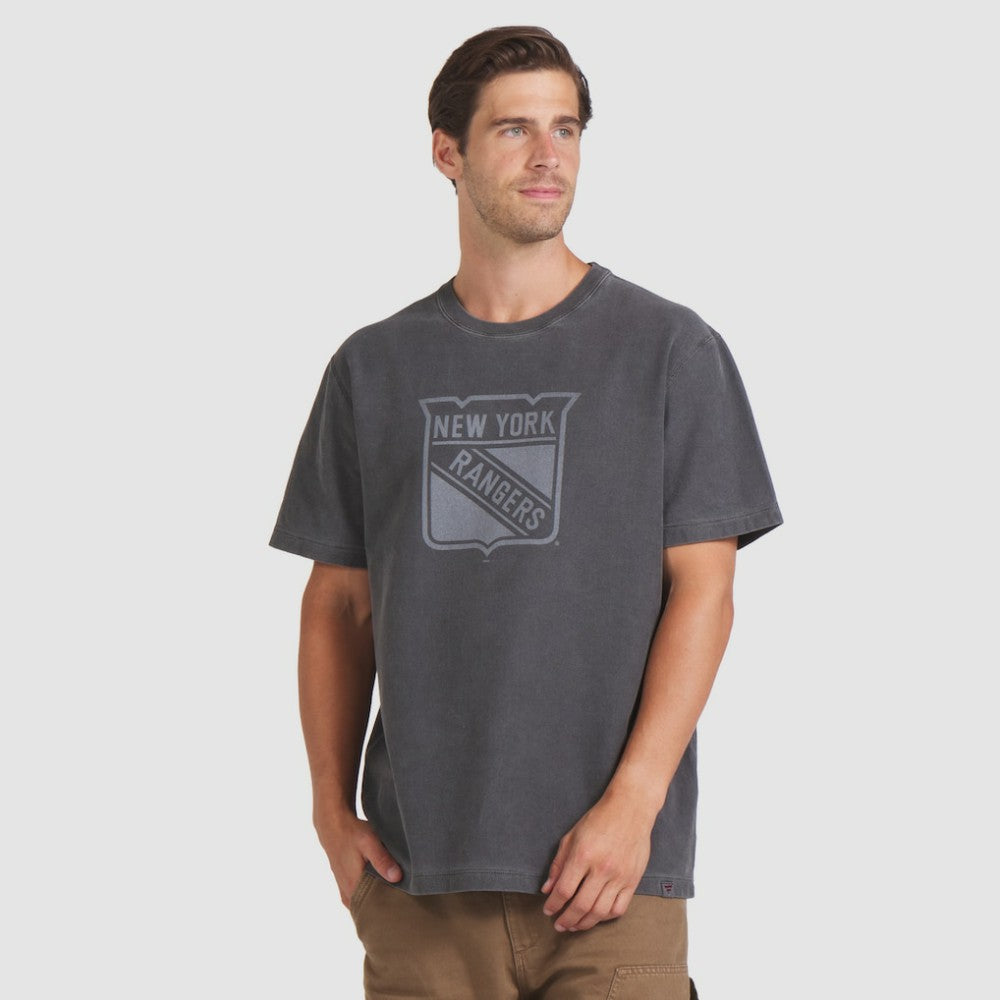 NHL Black New York Rangers Fanatics Made in Canada T-Shirt